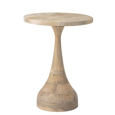 Beistelltisch holz natur / Mangoholz Ø 45 x H 60 cm - Bloomingville holz natur en holz