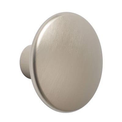 The Dots Metal Wandhaken / Ø 5 cm - Muuto braun en metall