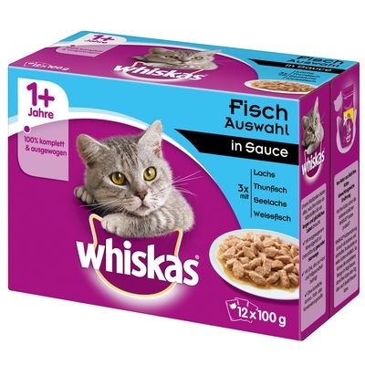 Multipack Whiskas 1+ Creamy Soup 48 x 85 g - Geflügelauswahl