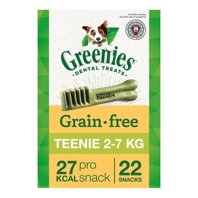 Greenies Zahnpflege-Kausnacks Grainfree 170 g - Teenie (170 g / 22 St.)