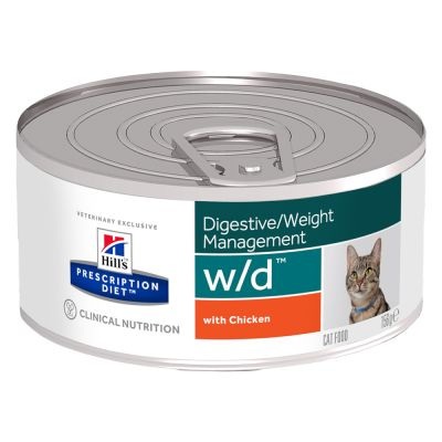 Sparpaket Hill´s Prescription Diet Feline Dose 24 x 156 g - Feline w/d - bei Übergewicht