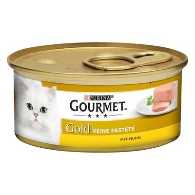 Gourmet Gold Feine Pastete 12 x 85 g - Lamm & grüne Bohnen