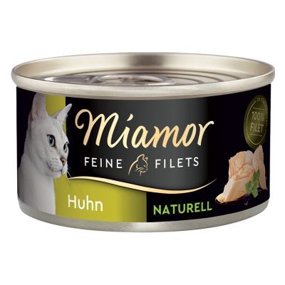 Miamor Feine Filets Naturelle 6 x 80 g - Thunfisch & Shrimps