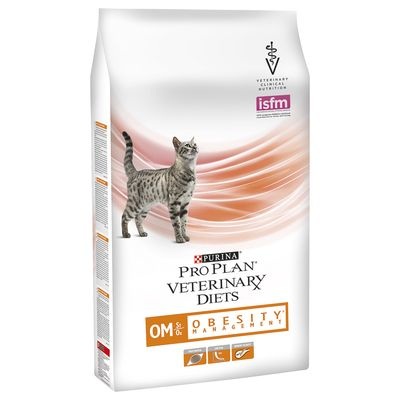 Purina Pro Plan Veterinary Diets Feline OM ST/OX - Obesity Management - 5 kg