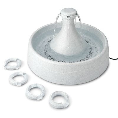 Drinkwell 360 Trinkbrunnen, 3,8 Liter by PetSafe - Ersatzfilterset (3 Stück)