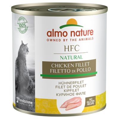 20 + 4 gratis! 24 x 280 g Almo Nature HFC - Hühnerfilet