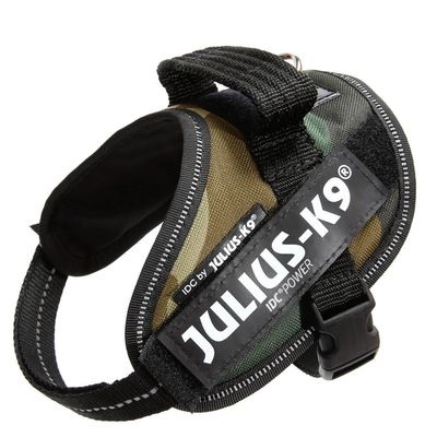 JULIUS-K9 IDC®-Powergeschirr - camouflage - Größe Mini Mini: Brustumfang 40 - 53 cm