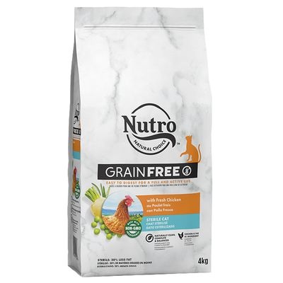 Nutro Wild Frontier Katze Adult Lachs und Weißfisch - 4 kg