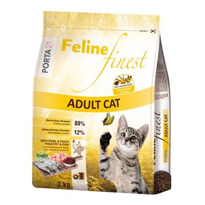 Porta 21 Feline Finest Adult Cat - Sparpaket: 2 x 10 kg