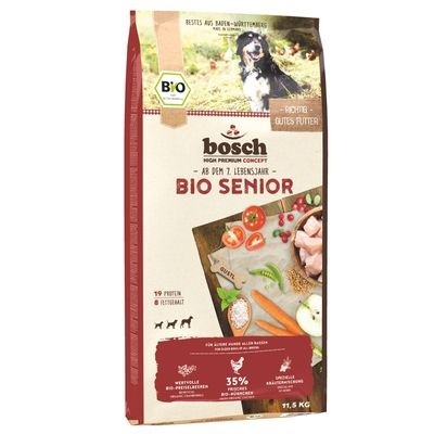 bosch Bio Senior Hundefutter - 11,5 kg