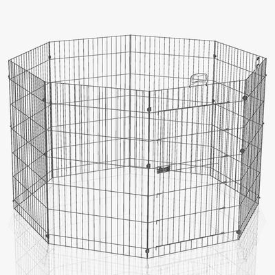 Ferplast Freigehege 8-eckig - Größe M: 8 Elemente à B 57 x H 76,5 cm