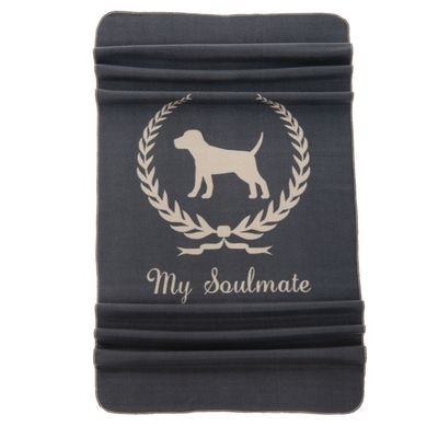 Kuscheldecke Soulmate Dog - L 140 x B 70 cm