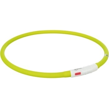 Trixie - Leuchtring Flash ø 10 mm / 70 cm, XS – XL Grün