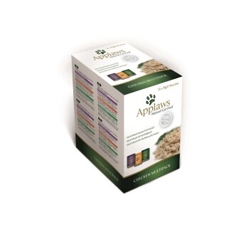 Sparpaket 24 x 70 g Applaws Katzenfutter in Brühe - Hühnchenauswahl