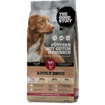 The Goodstuff Hundefutter Adult Rind