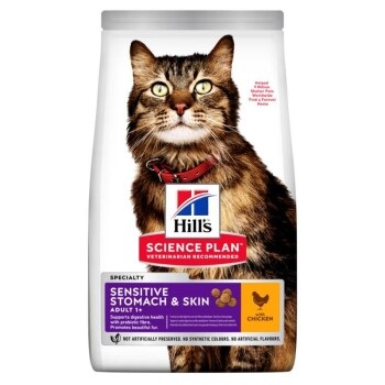 Hill´s Science Plan Adult 1+ Sensitive Stomach & Skin Huhn - 1,5 kg