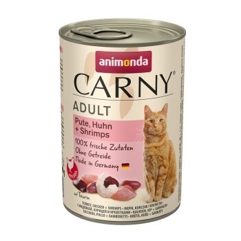 animonda CARNY Adult 6x400g Pute, Huhn & Shrimps