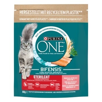 Purina ONE Sterilcat mit Lachs - 800 g