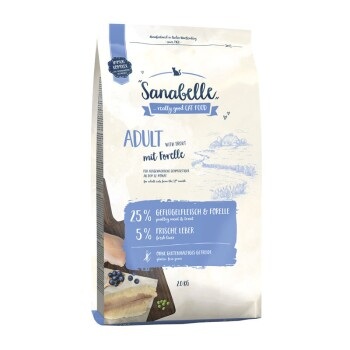 Sanabelle Adult mit Forelle - 2 kg