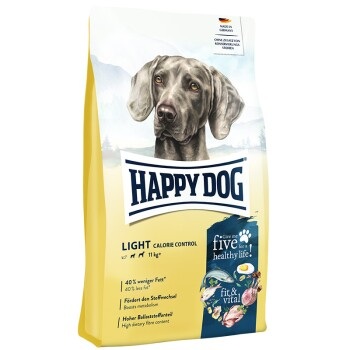 Happy Dog Fit & Vital Light Calorie Control Hundefutter 4kg