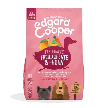 Edgard & Cooper Fabelhafte Freilaufente & -Huhn Junior 2.5 kg