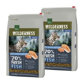 REAL NATURE WILDERNESS Fresh Fish Salmon Adult 2x2.5 kg