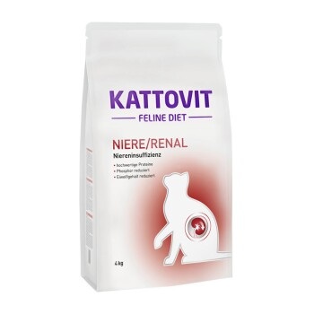 Kattovit Niere/Renal (Niereninsuffizienz) Trockenfutter - 4 kg