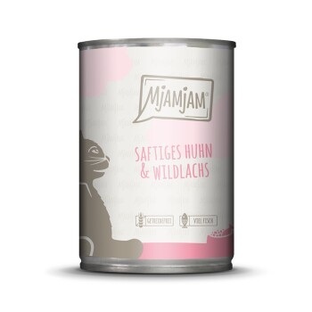 MjAMjAM 6x400g Huhn & Wildlachs