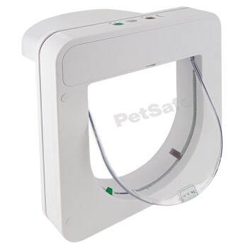 PetPorte SmartFlap Mikrochip Katzentüre für Wand oder Tür