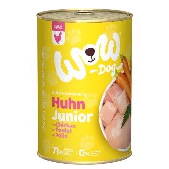 WOW Junior 6x400g Huhn mit Karotte