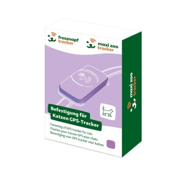 Fressnapf Befestigungsrahmen für Fressnapf GPS-Tracker Katze lila