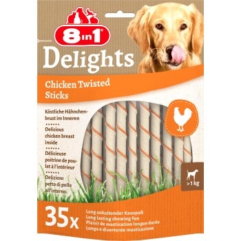 8in1 DELIGHTS twisted sticks 35pcs 190g