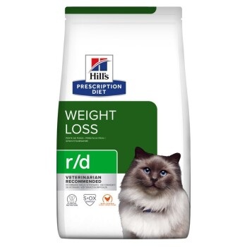 Hill´s Prescription Diet r/d Weight Reduction Katzenfutter mit Huhn - 1,5 kg