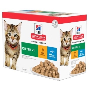 Hill´s Science Plan Adult - Kitten Fleisch & Fisch Auswahl