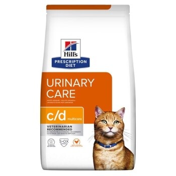 Hill´s Prescription Diet c/d Multicare Urinary Care Katzenfutter mit Huhn - 1,5 kg