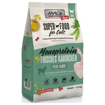 MAC´s Cat Adult Monoprotein Kaninchen - 1,5 kg