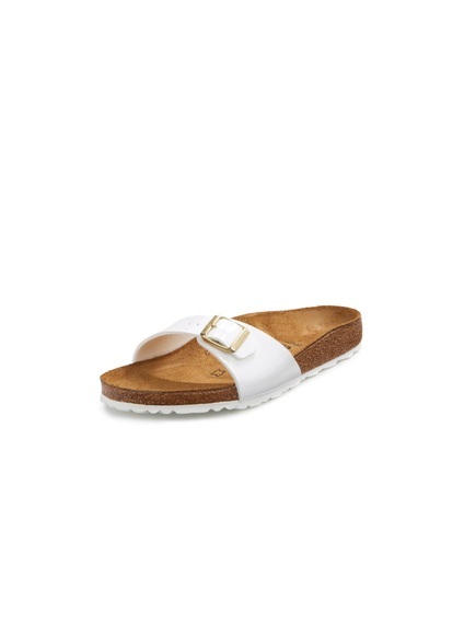 Pantolette Madrid Birkenstock weiss Größe: 42