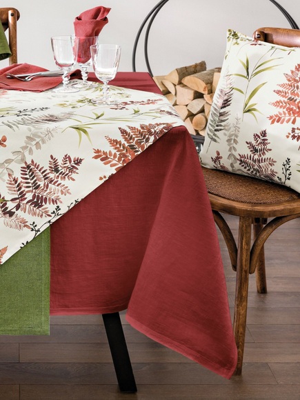 Tischdecke ca. 150x250cm Proflax rot