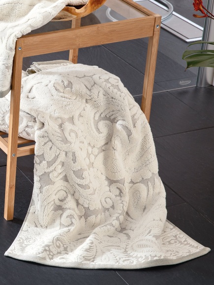 Duschtuch ca. 70x140 cm Devilla beige