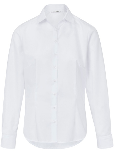 Bluse Hemdkragen Eterna weiss Größe: 38
