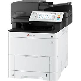 Multifunktionsdrucker Kyocera ECOSYS MA3500cifx Plus, erweiterte Garantie, Kopieren/Scannen/Drucken/Faxen, B 480 mm × T 575 mm × H 578 mm, schwarz-weiss