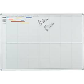 Maul 6466784 Jahresplantafel Grau Stahl 1500 mm x 1000 mm
