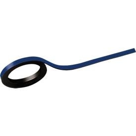 MAUL Magnetstreifen, beschriftbar, 2 Stück, L 1000 x B 5 mm, blau