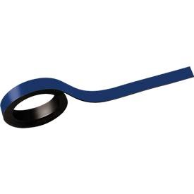 MAUL Magnetstreifen, beschriftbar, L 1000 x B 10 mm, 2 Stück, blau