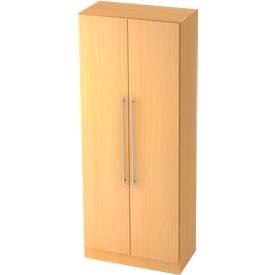 Aktenschrank Höhe 2004 mm, 4 Fachböden Buche-Dekor