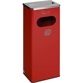 Ascher/Abfallsammler, feuerrot