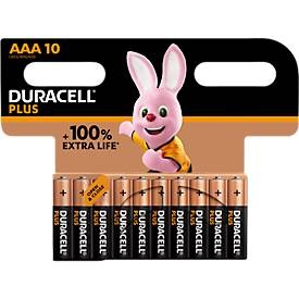 DURACELL Plus Power Batterien AAA / LR03 / MN2400 10 Stk.