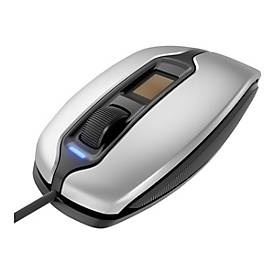 CHERRY MC4900 USB-Maus Optisch Schwarz, Silber