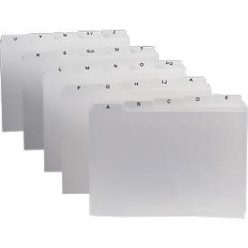 Durable Leitregister 365002 DIN A5 quer Weiß 1 St.