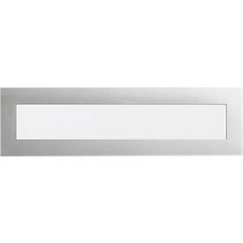 Durable 498623 Info-Rahmen, magnetisch Silber (metallic) (B x H) 236 mm x 66 mm DIN A4 hoch, DIN A5 quer